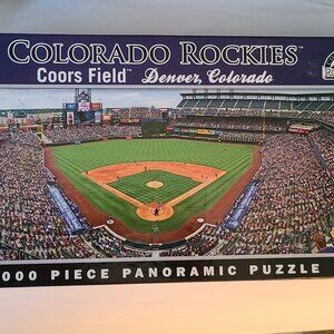 Colorado Rockies MLB Stadium Panoramics Center View - 1000 Piece Jigsaw Puzzle